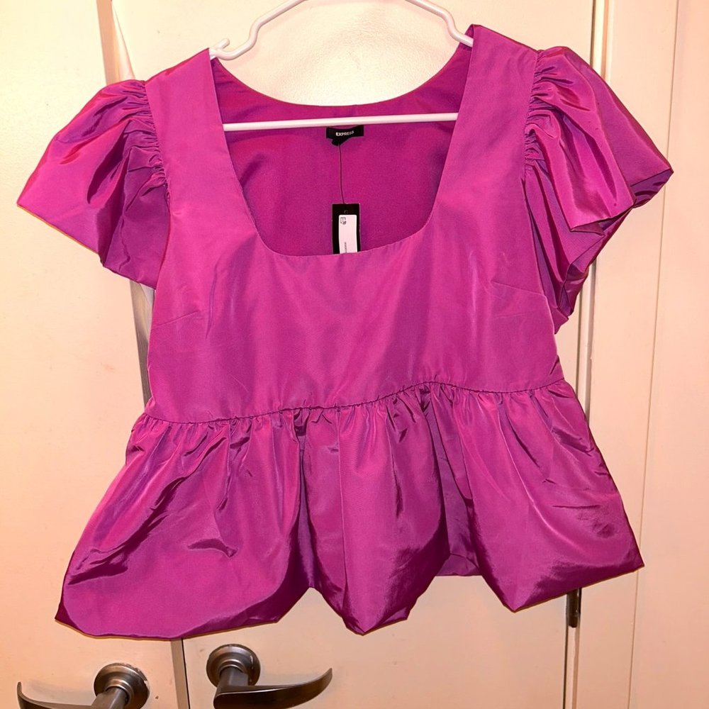 Express Magenta top